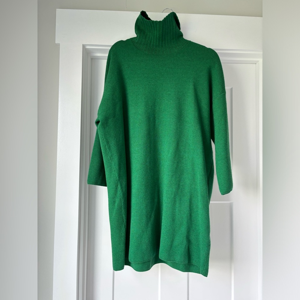 Knit Pomander Place shift dress. Green, Size XL. NWOT